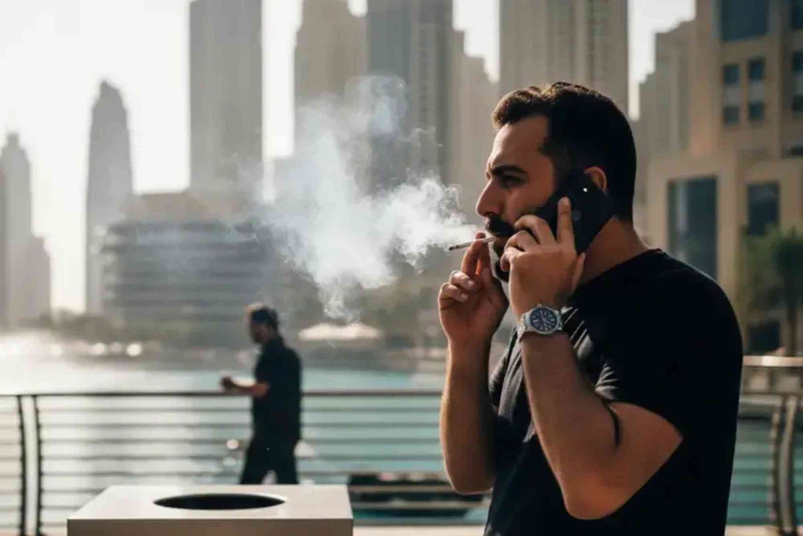 Fine In Vaping In Public In Dubai