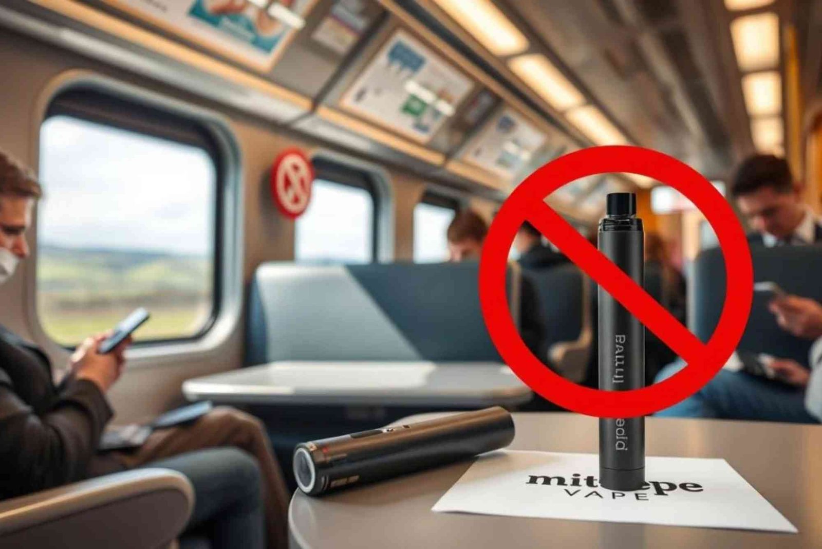 Is Vaping Illegal On Trains
