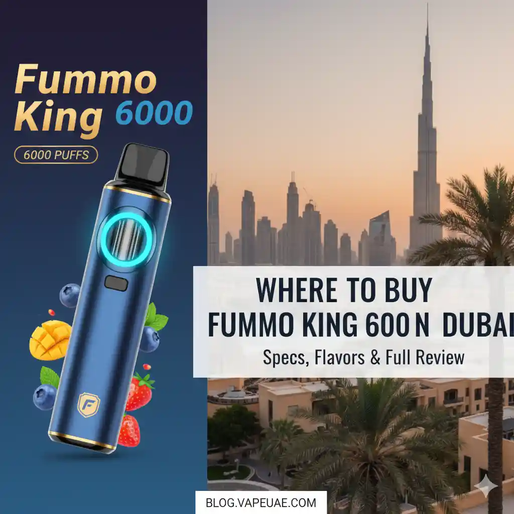 Where to Buy Fummo King 6000 in Dubai: Specs, Flavors & Full Review